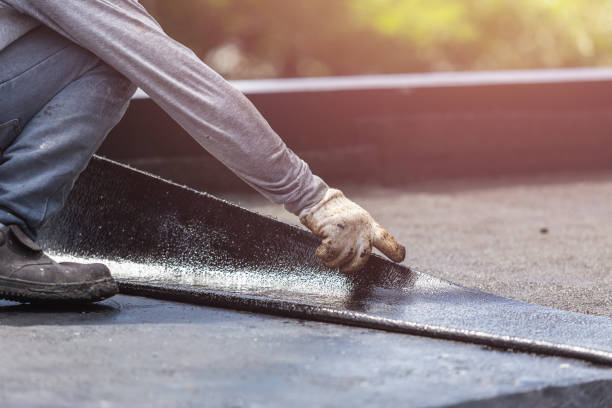 Professional Waterproofing technician working in Kellnersville, WI